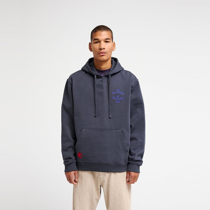 RVCA Dalas Snake Hoodie Garage Blue