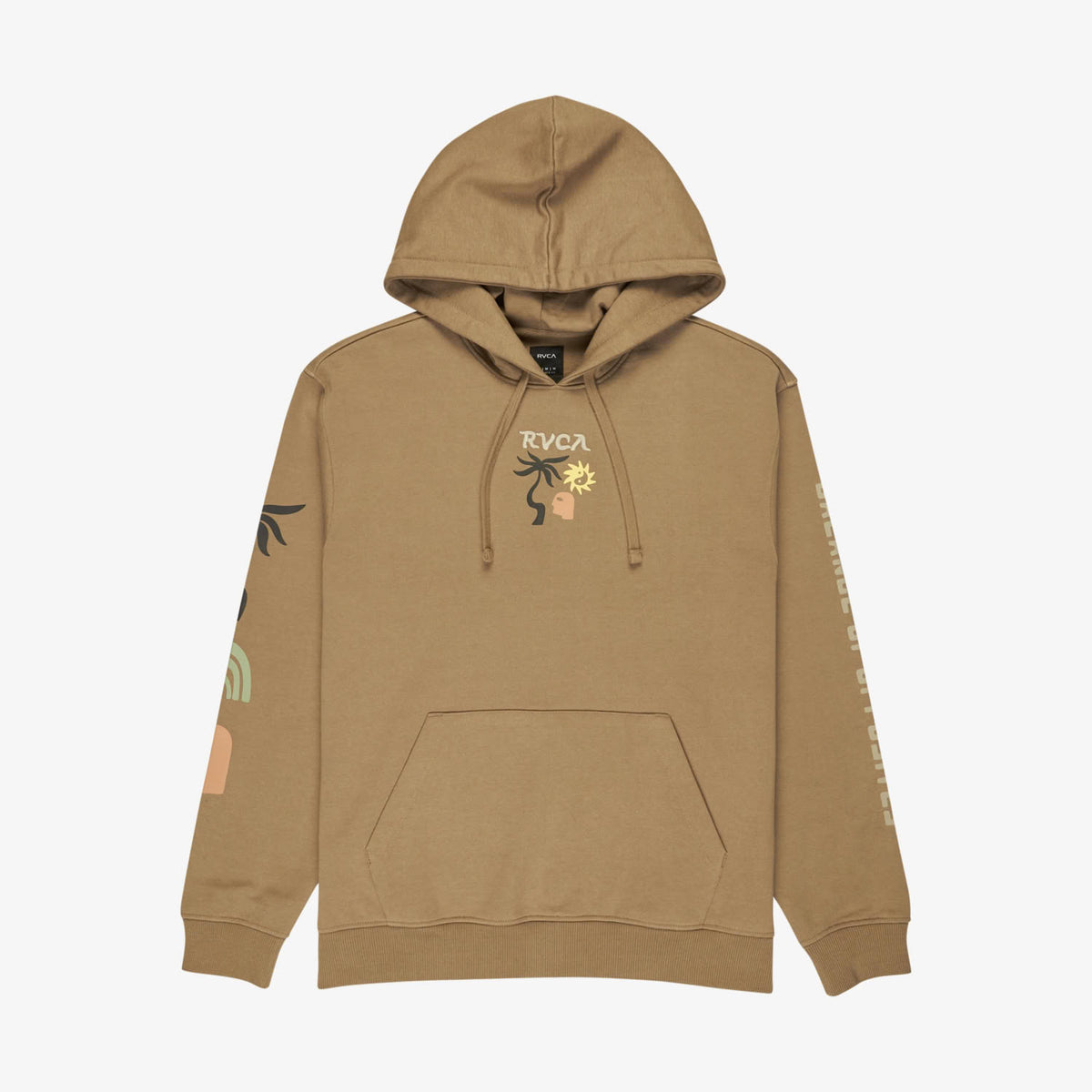 RVCA Deep Think Hoodie Coyote