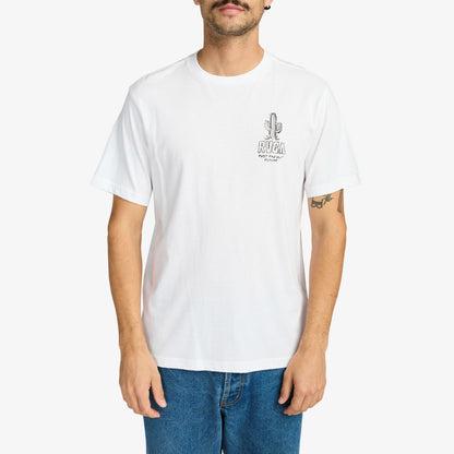 RVCA Deth Valley T-Shirt White