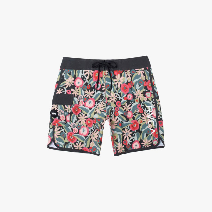 RVCA Eastern Trunk 18" Boardshorts Black Multi