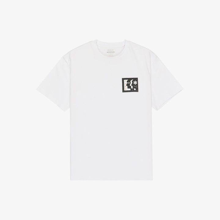 RVCA Face To Face T-Shirt White