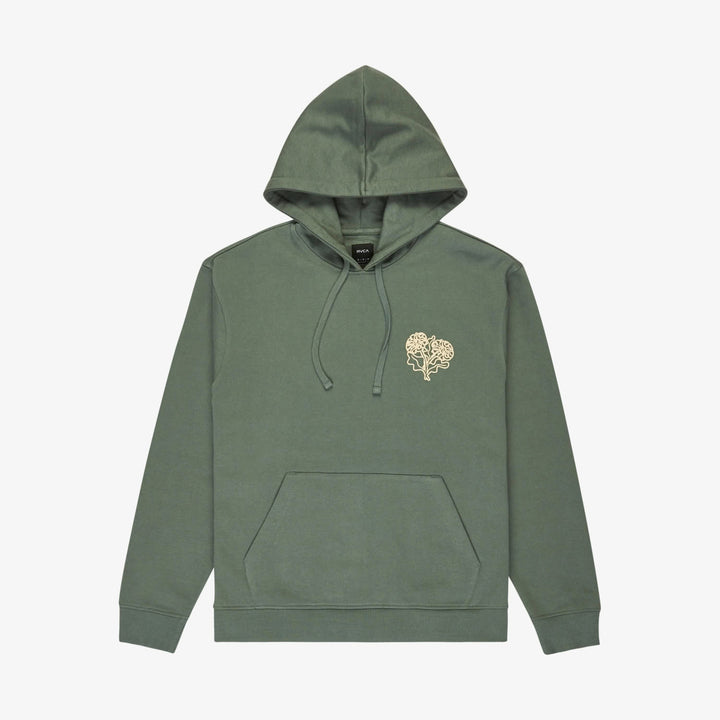 RVCA Flower Balance Hoodie Balsam Green