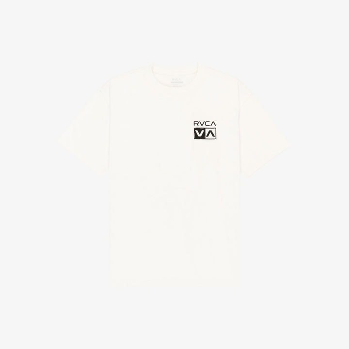 RVCA Horton Florida T-Shirt Antique White