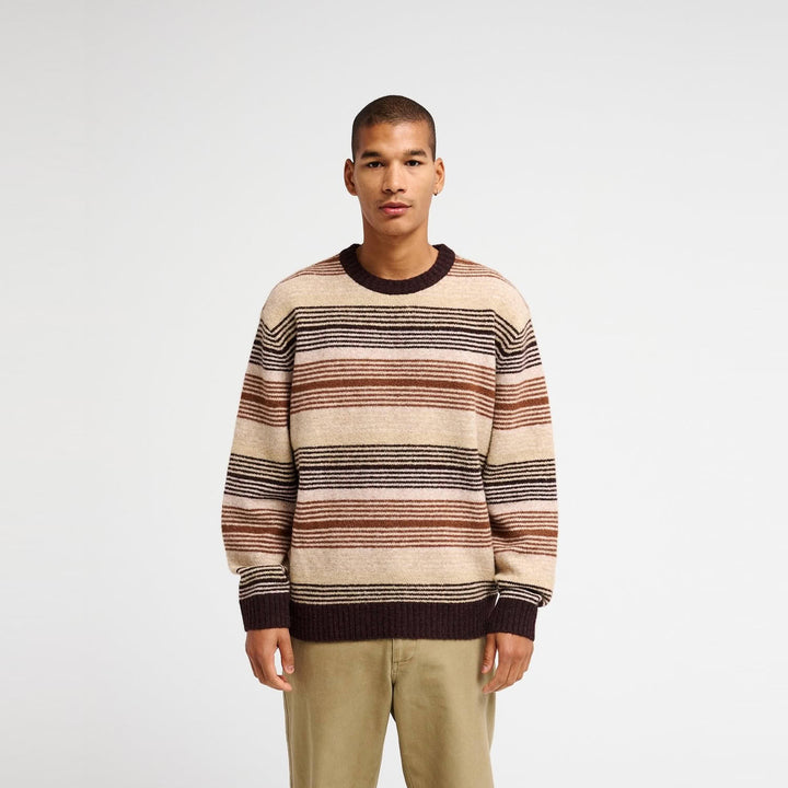 RVCA Ino Prep Sweater Chocolate