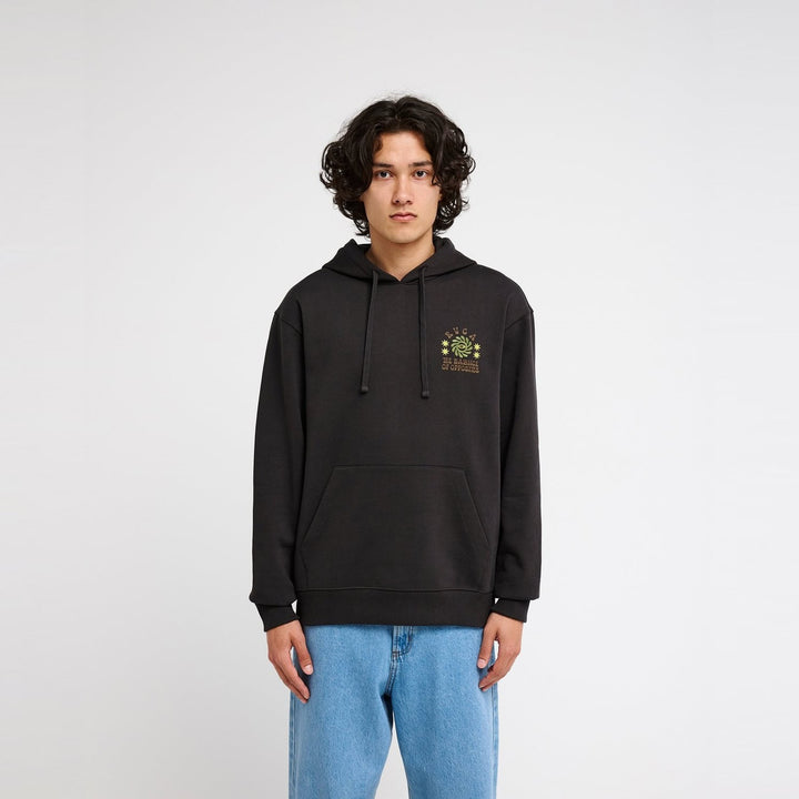 RVCA Iris Hoodie Washed Black