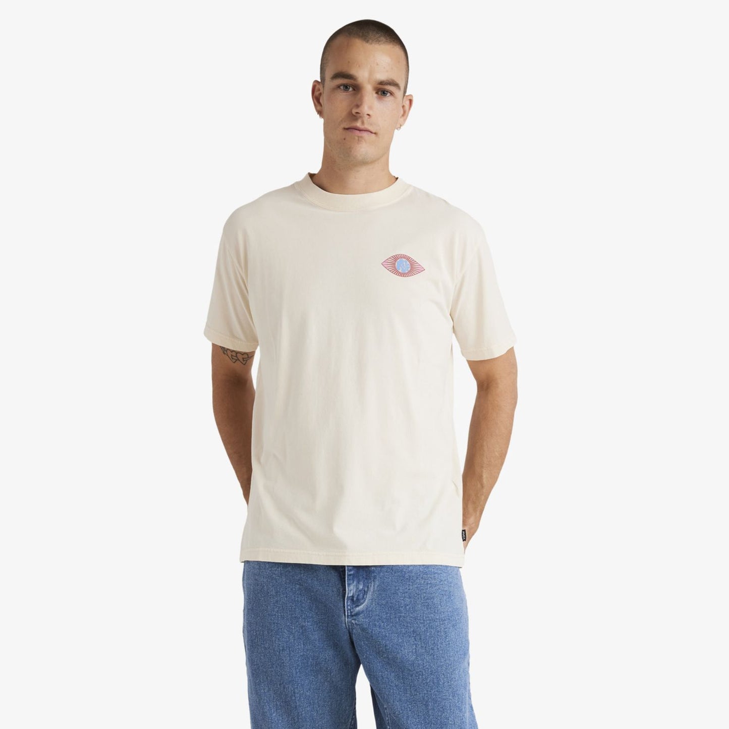 RVCA Jupiter T-Shirt Natural