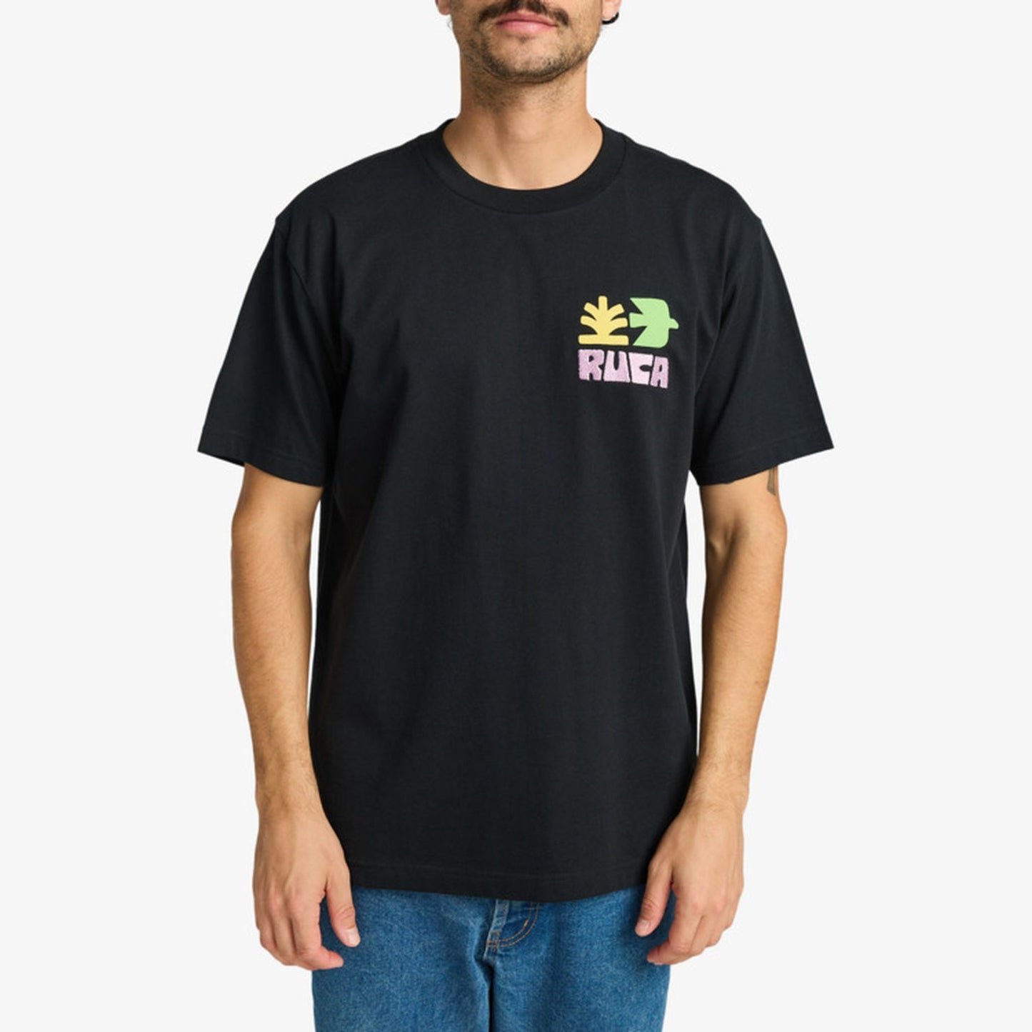 RVCA Mosaic T-Shirt Black