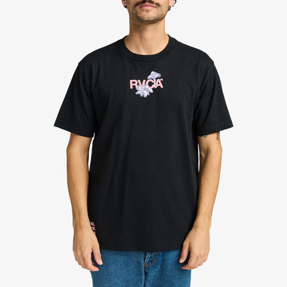RVCA Natural Network T-Shirt Black