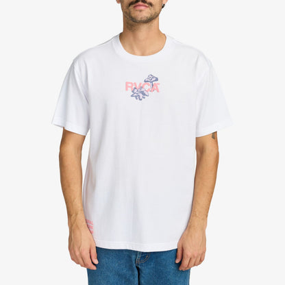 RVCA Natural Network T-Shirt White