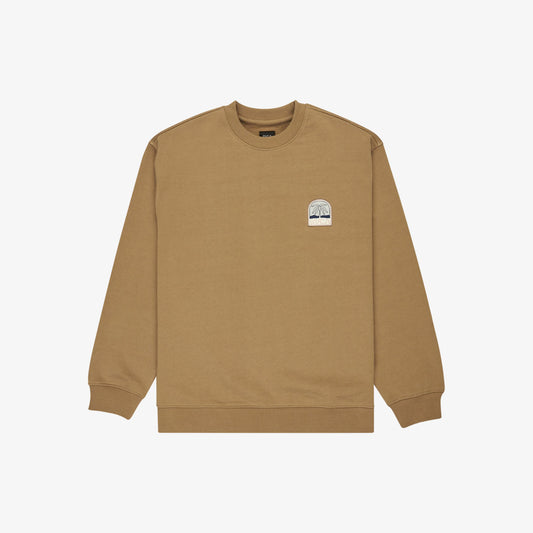 RVCA Palm Crest Sweatshirt Coyote