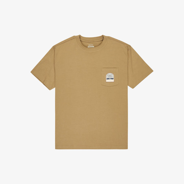 RVCA Palmcrest T-Shirt Coyote