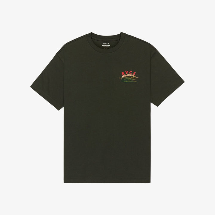 RVCA Welcome To RVCA T-Shirt Pirate Black