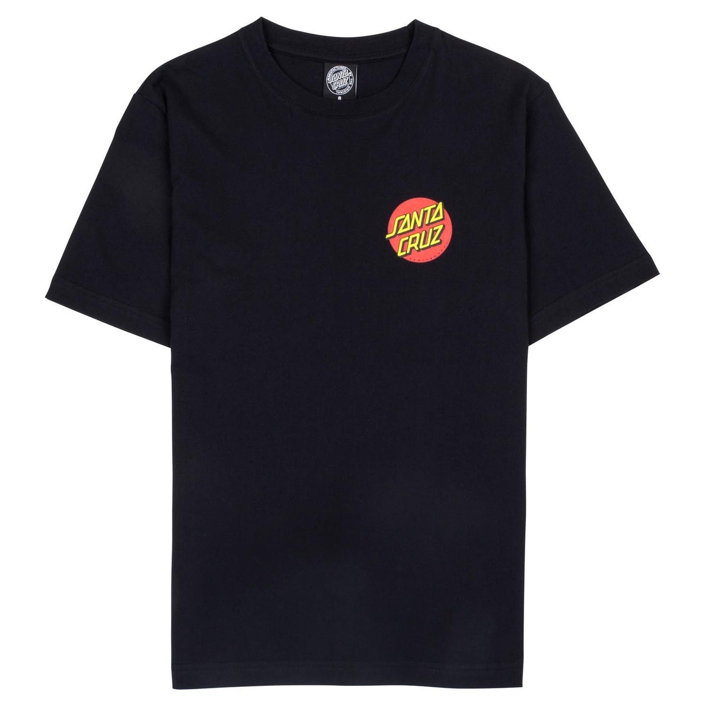 Santa Cruz Classic Dot T-Shirt Black
