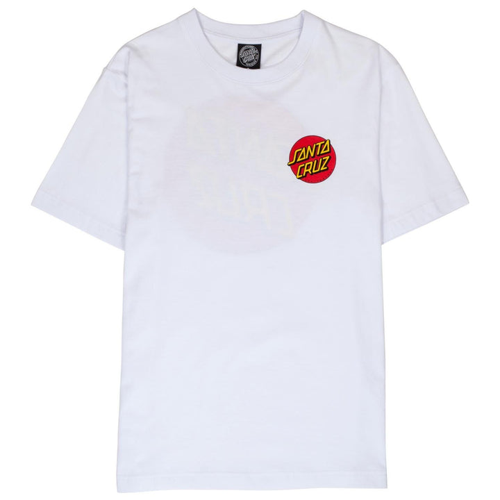 Santa Cruz Classic Dot T-Shirt White