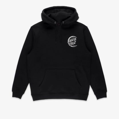 Santa Cruz Crescent Bone Hand Hoodie Black