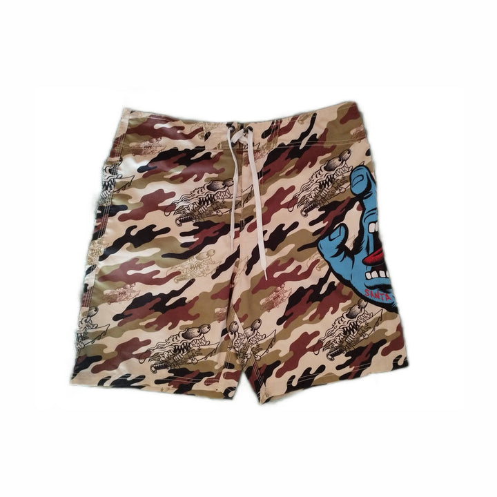 Santa Cruz Screaming Hand Boardshorts Slasher Camo 34