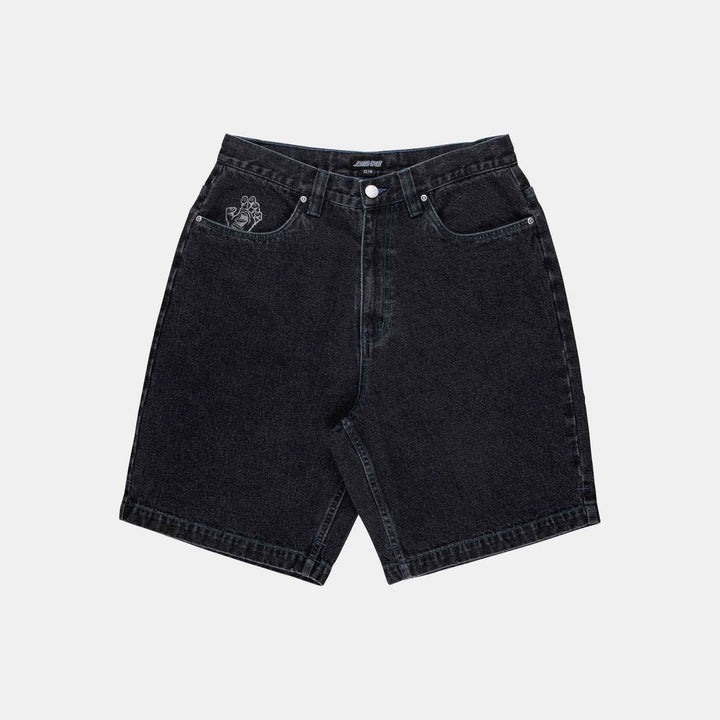 Santa Cruz Stamped Big Shorts Black