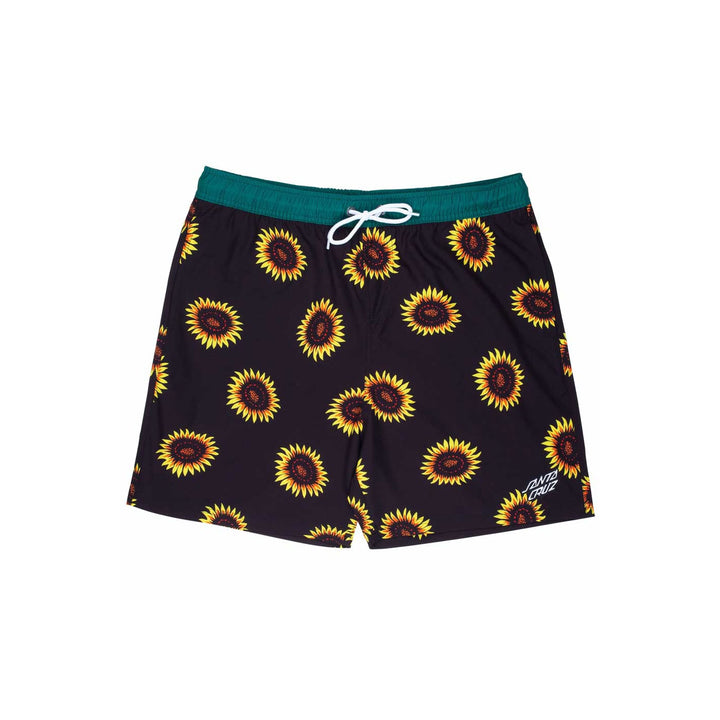 Santa Cruz Sunflowers Swimshorts Black S