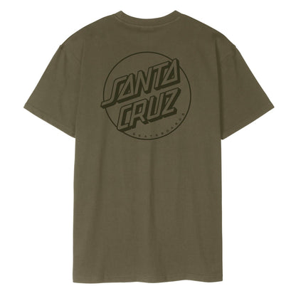 Santa Cruz Tonal Opus Dot Stripe T-Shirt