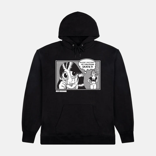 Thrasher X Toy Machine Girlfriend Hoodie Black