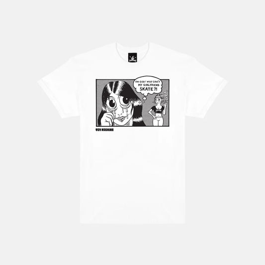 Thrasher X Toy Machine Girlfriend T-Shirt White