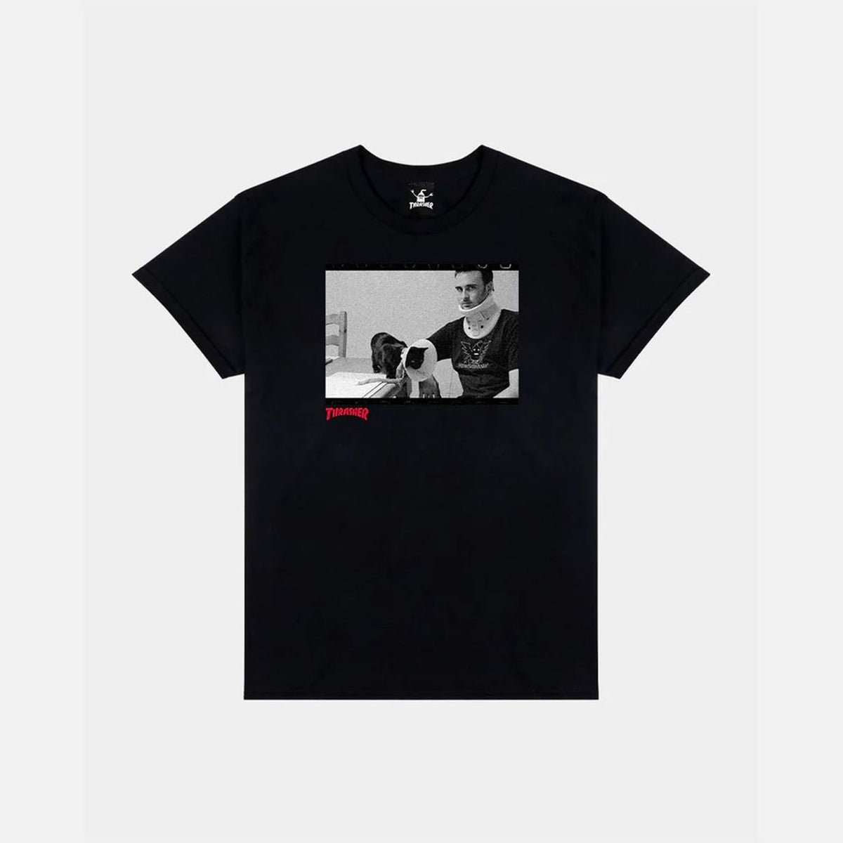 Thrasher X Toy Machine Templeton T-Shirt Black