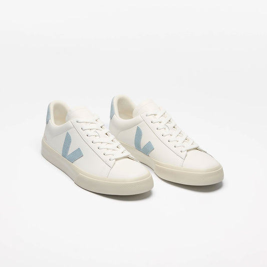 VEJA Campo Leather/Suede Shoes White Steel