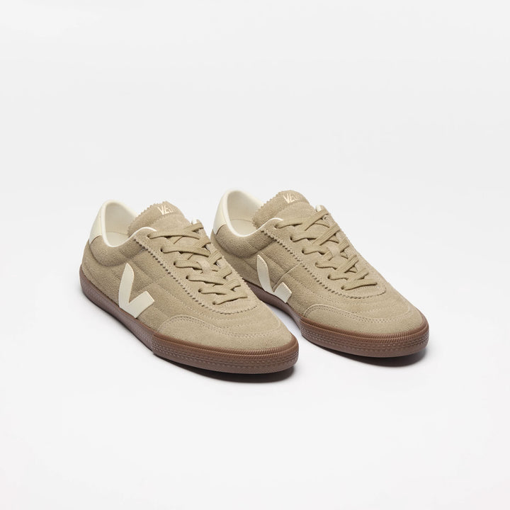 VEJA Panenka Suede Shoes Taupe Pierre Bark