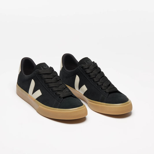 VEJA Campo Bold/Suede Shoes Black Pierre