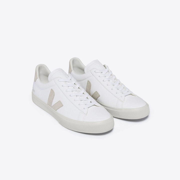 VEJA Campo Leather/Suede Shoes White Almond