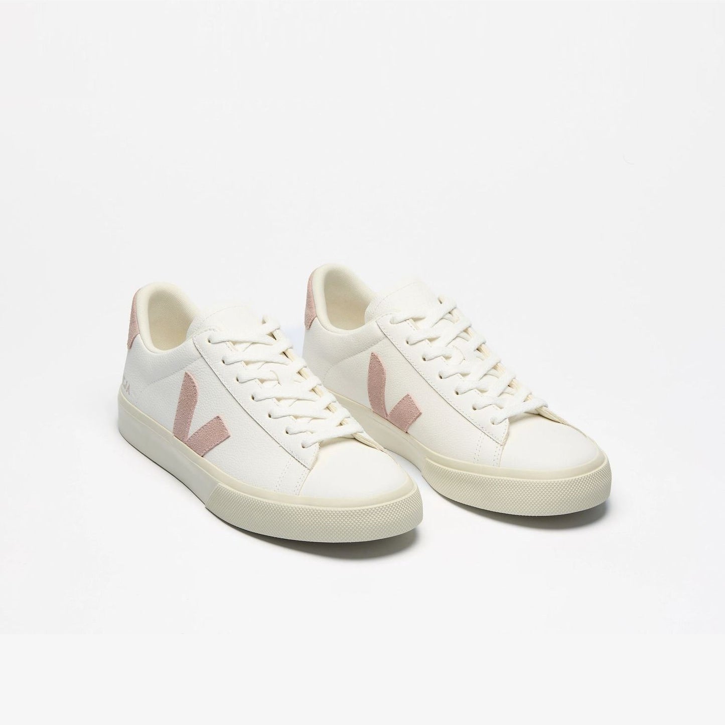 VEJA Campo Leather/Suede Shoes White Babe