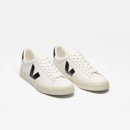 VEJA Campo Leather Shoes White Black
