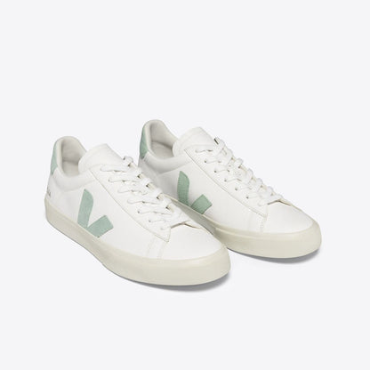 VEJA Campo Leather/Suede Shoes White Matcha