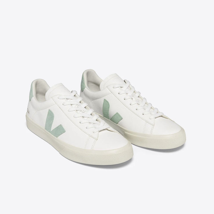 VEJA Campo Leather/Suede Shoes White Matcha