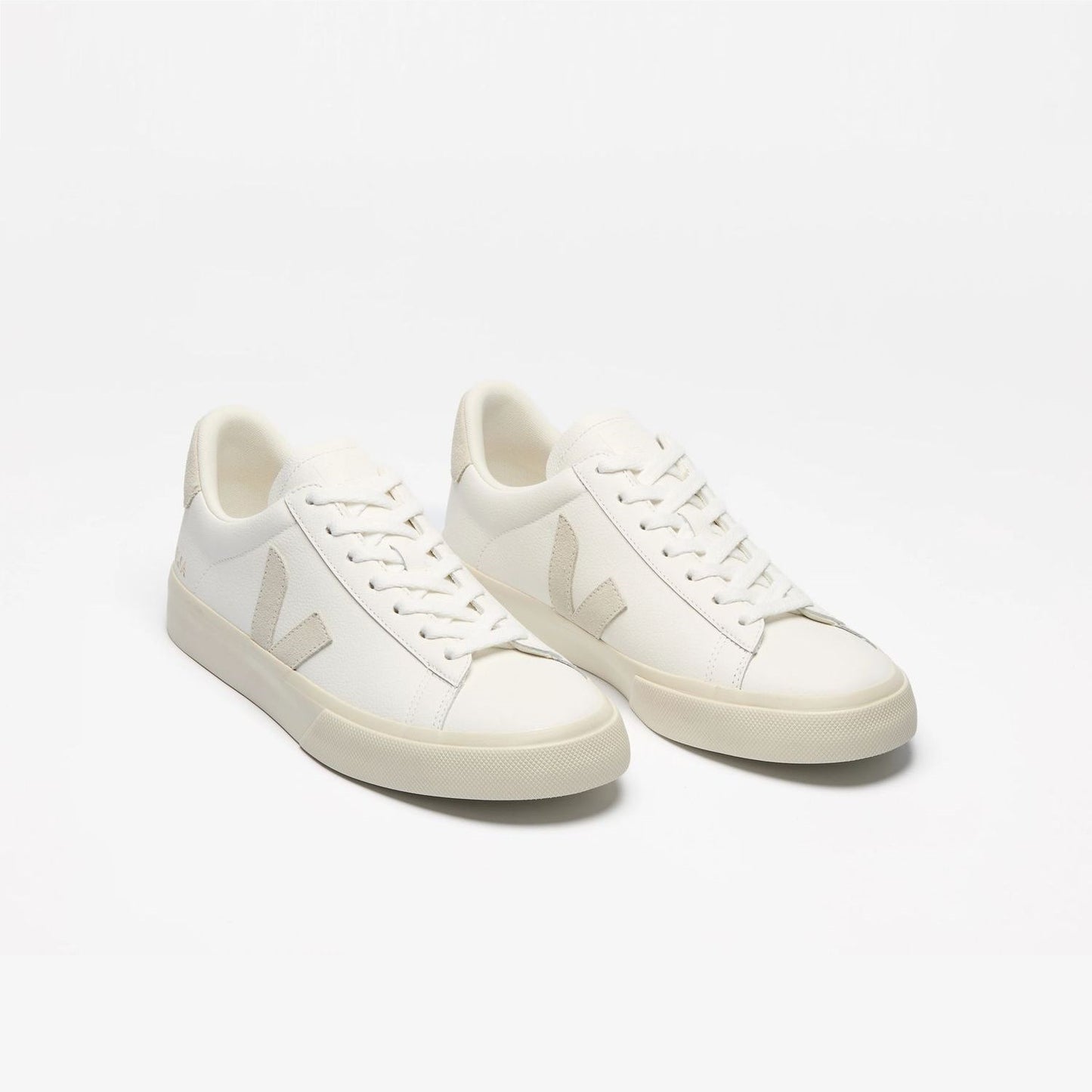 VEJA Campo Leather/Suede Shoes White Natural