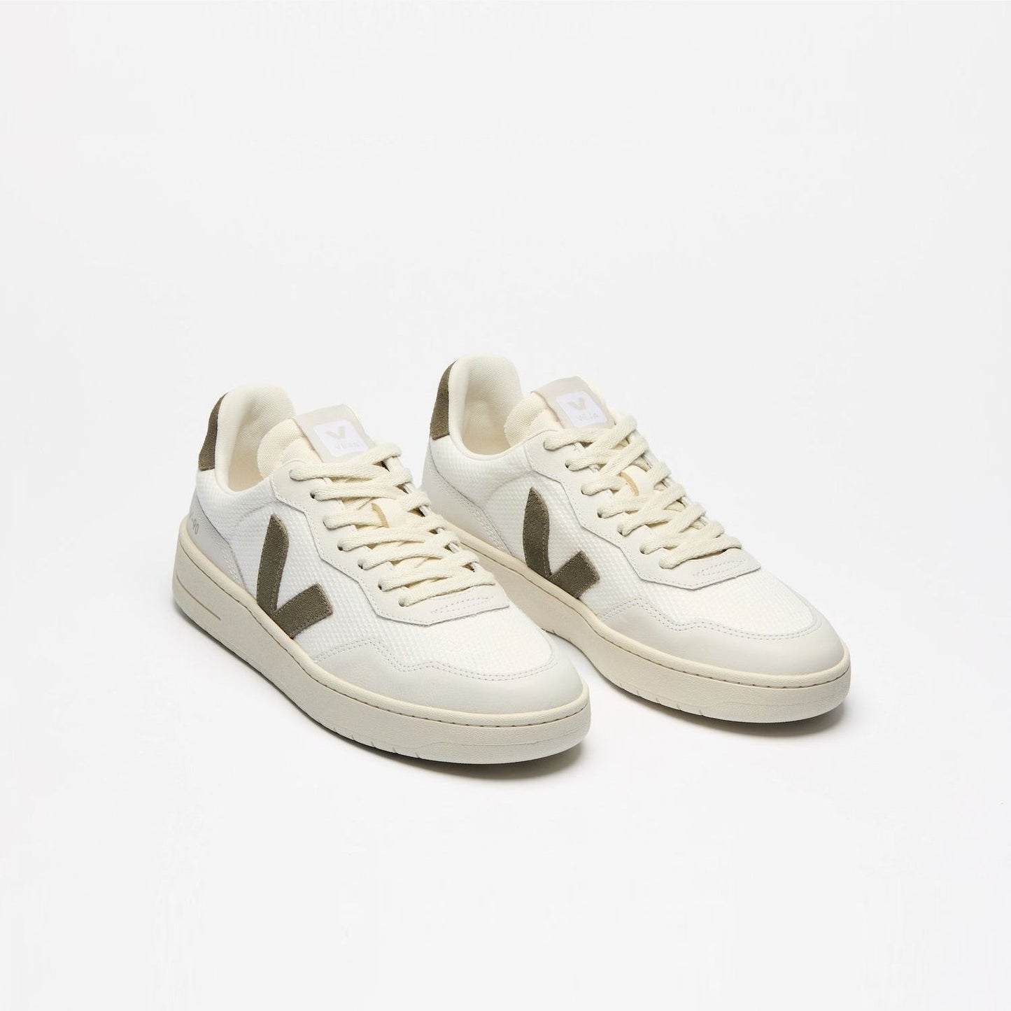VEJA V-90 B-Mesh Shoes White Khaki