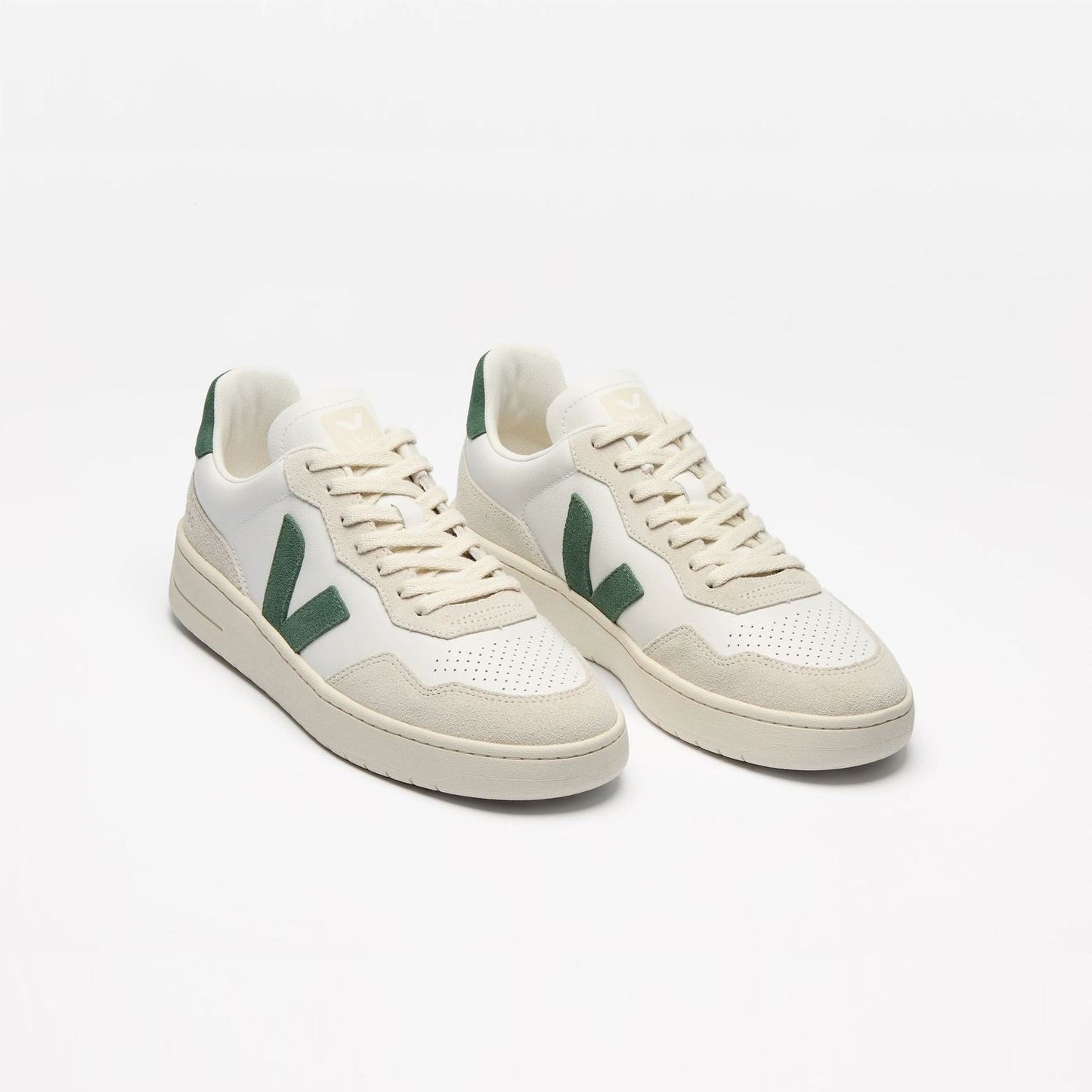 VEJA V-90 Leather Shoes White Cyprus