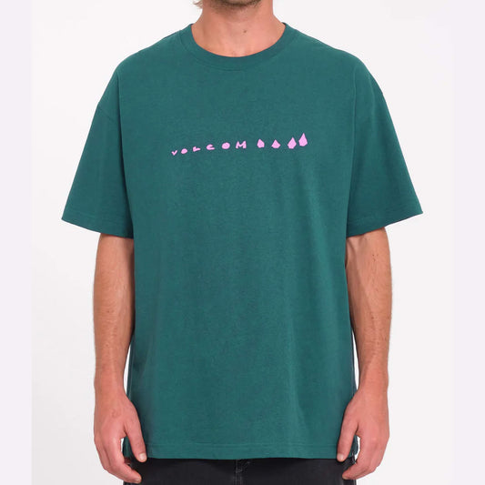 Volcom Arthur Dino T-Shirt Evergreen S