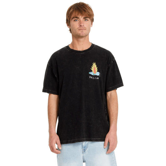 Volcom Bob Mollema 1 T-Shirt Light Acid Black