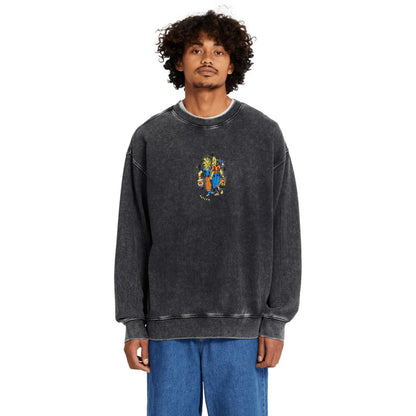 Volcom FA Bob Mollema Sweatshirt Light Acid Black