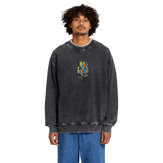Volcom FA Bob Mollema Sweatshirt Light Acid Black