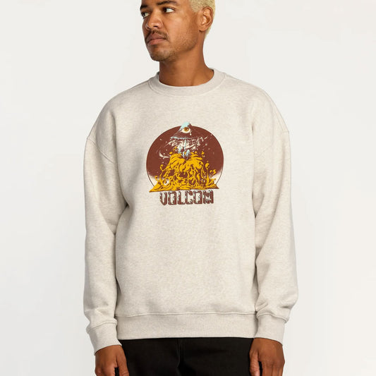 Volcom Callum Rooney Sweatshirt Dust Heather