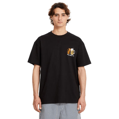 Volcom Curious Cat T-Shirt Black