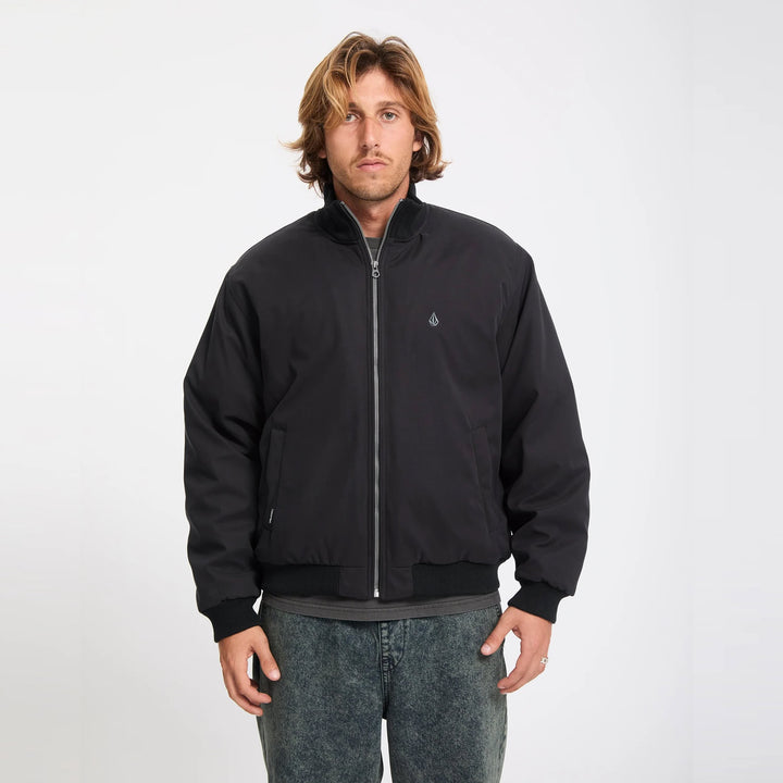Volcom Damerman Bomber Jacket Black
