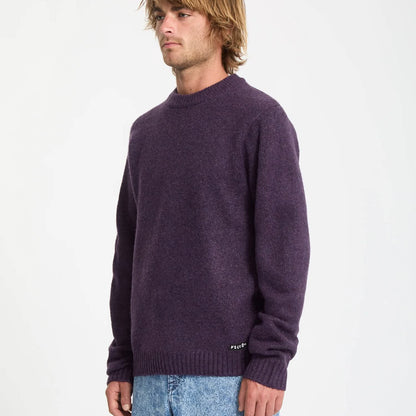 Volcom Edmonder II Sweater Dark Purple
