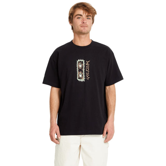 Volcom Eye Rust T-Shirt Black