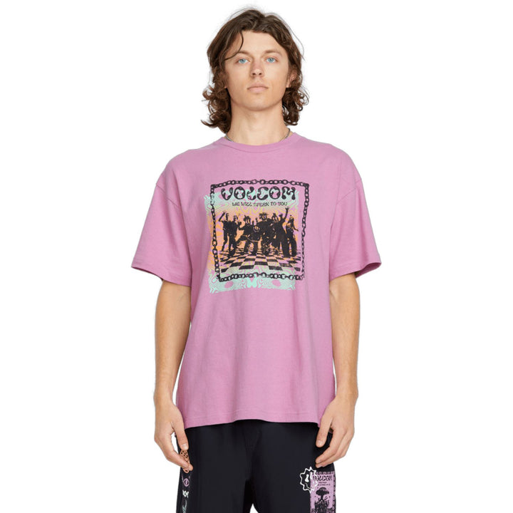Volcom Filip Rygalski 1 T-Shirt Steel Purple