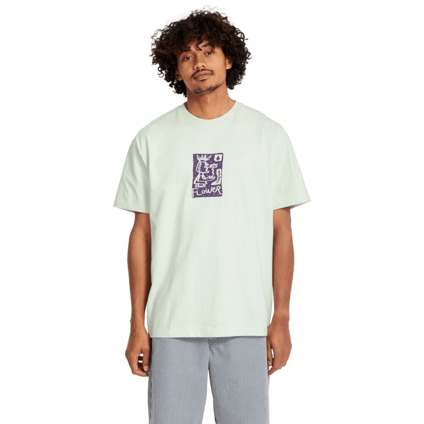 Volcom Flowatch T-Shirt Cloud Blue