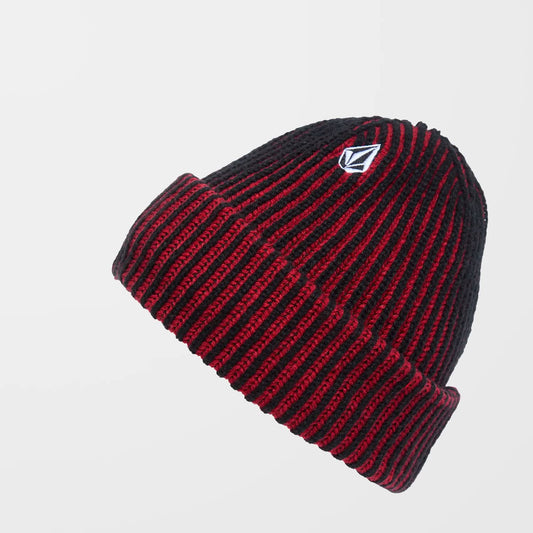 Volcom Full Stone Cuff Beanie Lifeguard Red