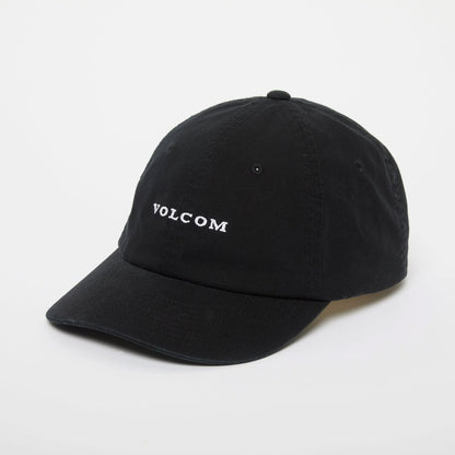 Volcom Full Stone Washed Adj Cap Black